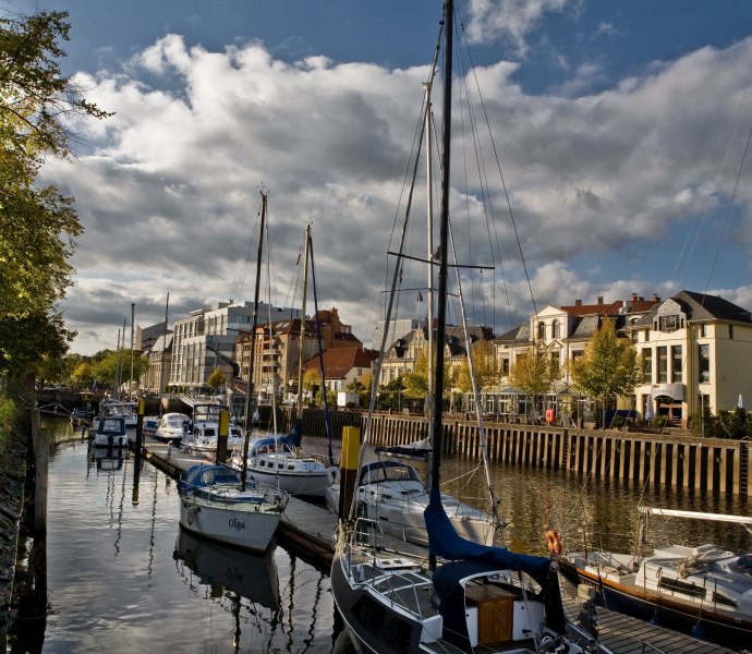 Oldenburg haven promenade